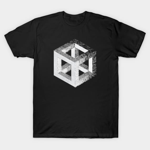 CUBIC T-Shirt by azified